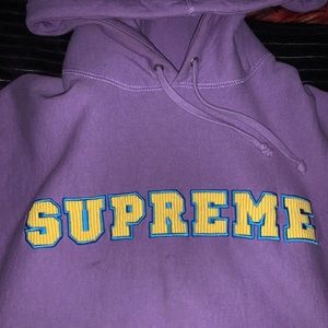 Supreme Embroidered Hoodie